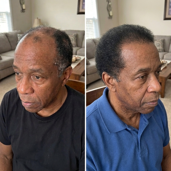 Real hair transformation 4